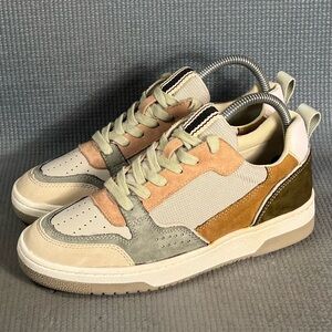 ShuShop Women’s Romi Multi‎ Color Low Top Fashion Sneakers Size 8